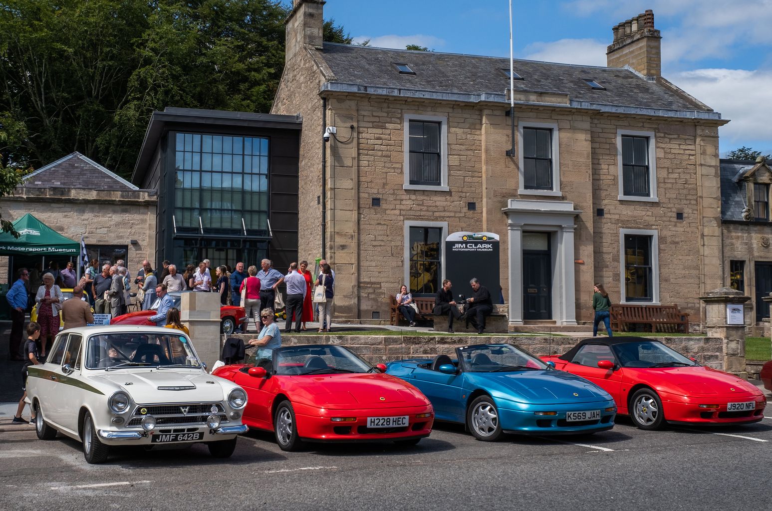 PICS The New Jim Clark Museum Opens In Duns News Radio Borders